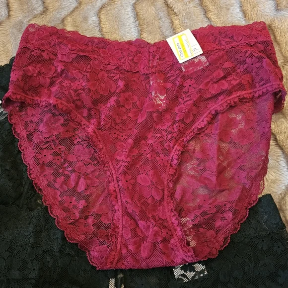 3 pair lot of NWT Auden Lace Brief Panties L - Picture 2 of 6